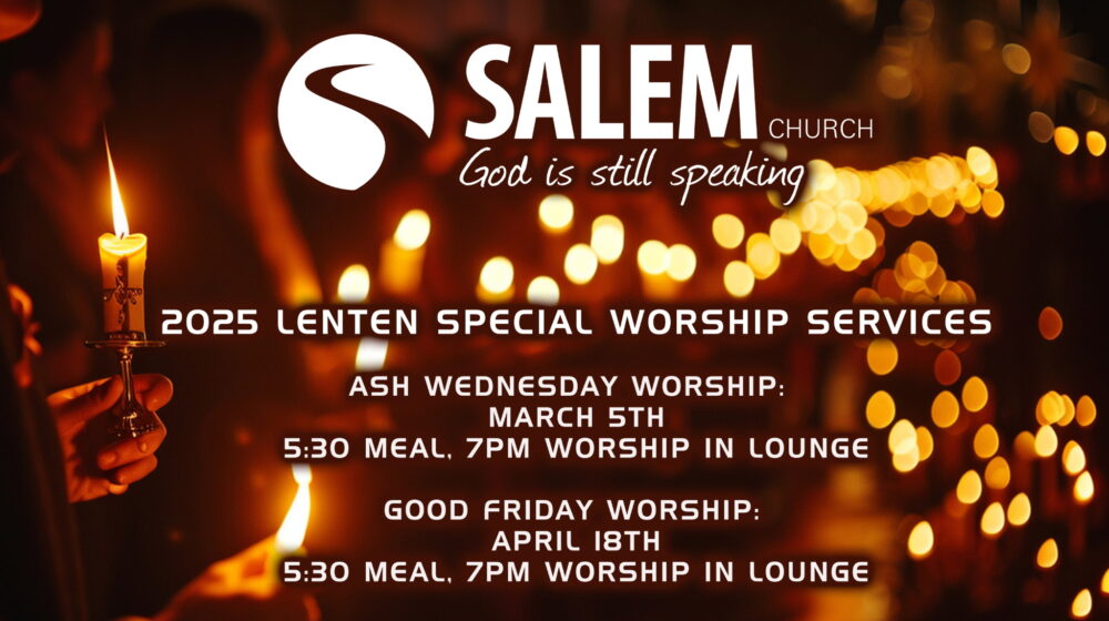 Special Lenten Worship Services